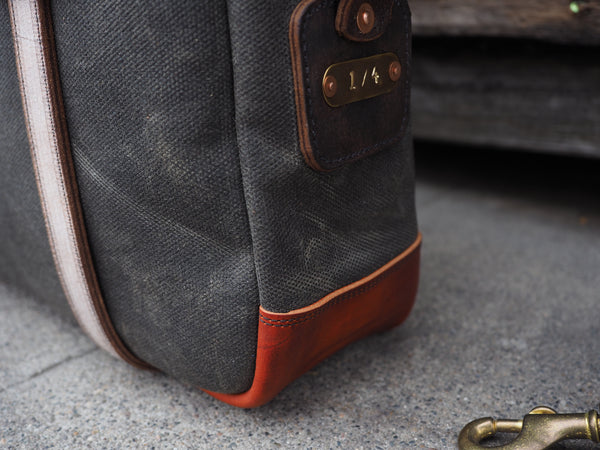 Mix and Match Briefcase in Heavy Olive