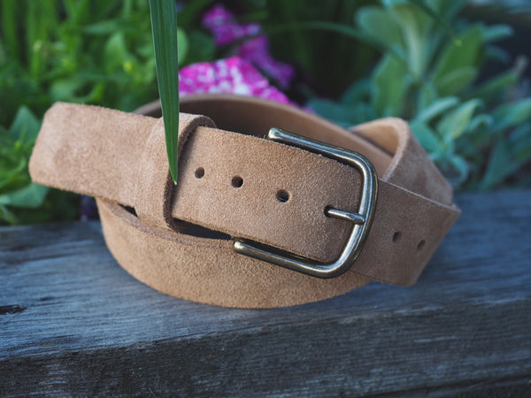 Rough Out Horween Mechanical Belting Leather Belt