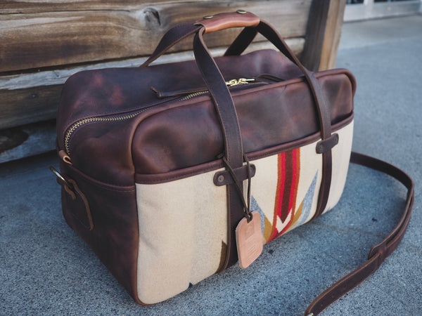 20" Weekender Duffle in Urban Brown Phoenix/Pendleton® Wool
