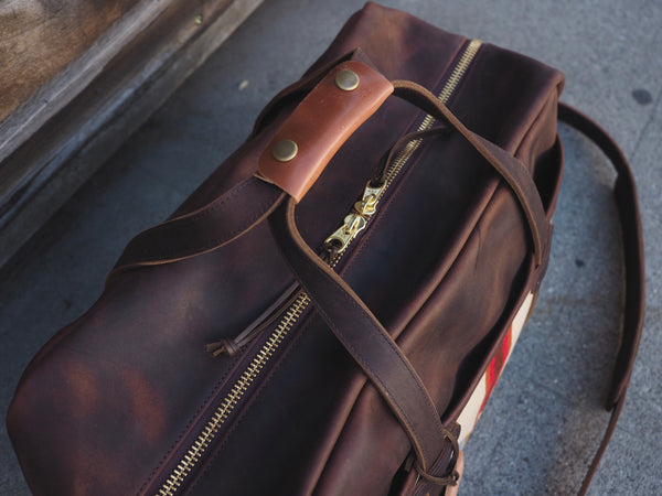 20" Weekender Duffle in Urban Brown Phoenix/Pendleton® Wool