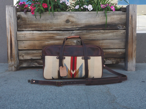 20" Weekender Duffle in Urban Brown Phoenix/Pendleton® Wool