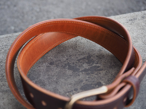 Horween Color 8 Shell Cordovan Belt