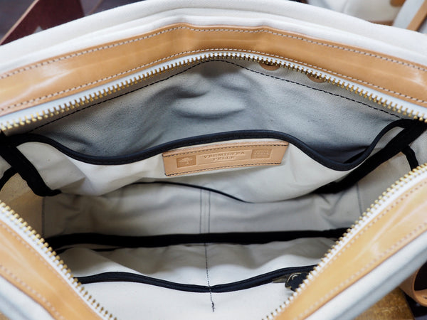 Field Bag in Natural Duck Canvas/Glazed Russet Harness