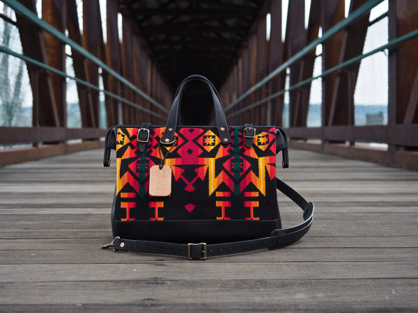 Doctors Bag in Pendleton®/Black Phoenix